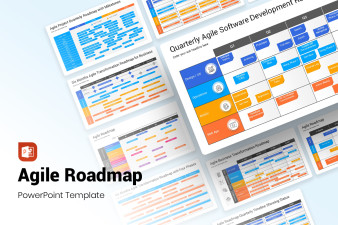 Agile Roadmap Presentation PowerPoint Template