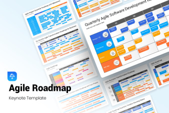 Agile Roadmap Presentation Keynote Template