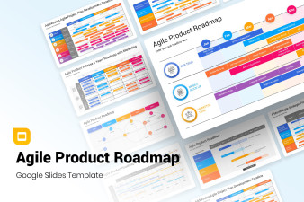 Agile Product Roadmap Presentation Google Slides Template