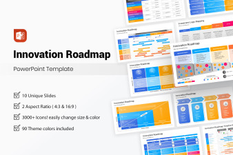 Innovation Roadmap Presentation PowerPoint Template
