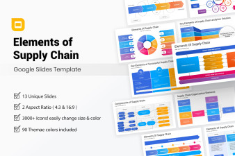 Elements of Supply Chain Google Slides Template