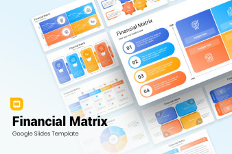Financial Matrix Presentation Google Slides Template
