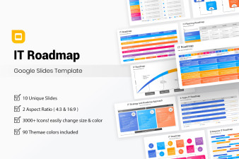 IT Roadmap Presentation Google Slides Template