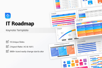 IT Roadmap Presentation Keynote Template