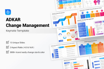 ADKAR Change Management Keynote Template