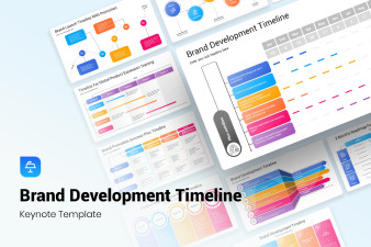 Brand Development Timeline Keynote Template