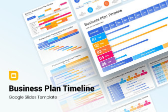 Business Plan Timeline Google Slides Template