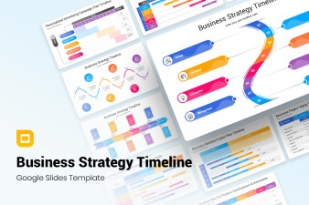 Business Strategy Timeline Google Slides Template