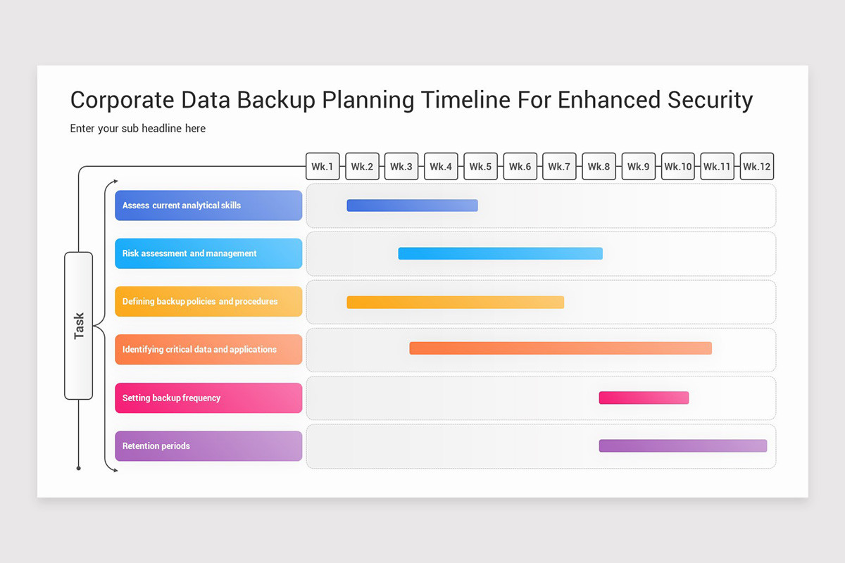 Corporate Timeline Google Slides Template