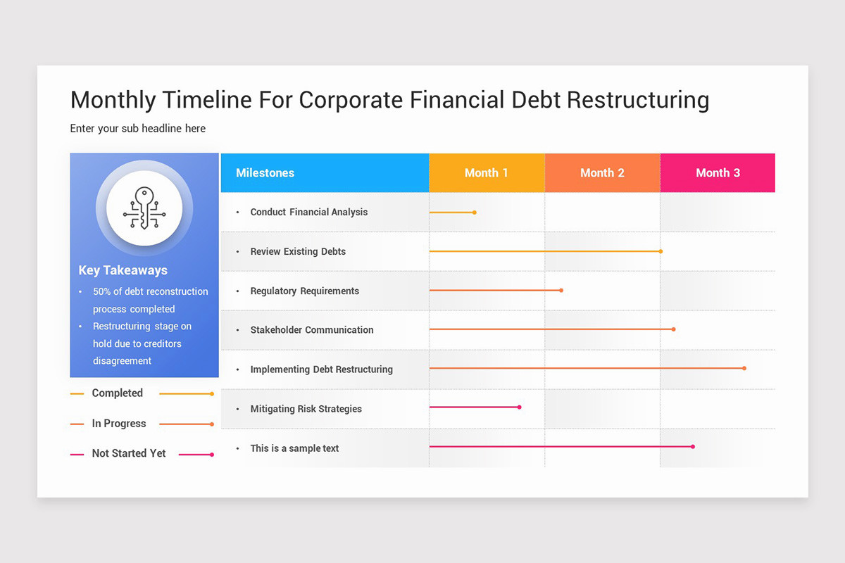 Corporate Timeline Keynote Template