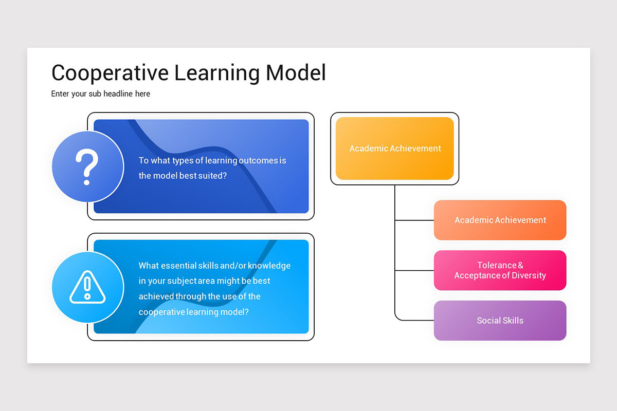 Learning Model Keynote Presentation Template | Nulivo Market