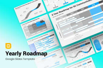 Yearly Roadmap Google Slides Presentation Template