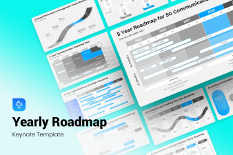 Yearly Roadmap Keynote Presentation Template