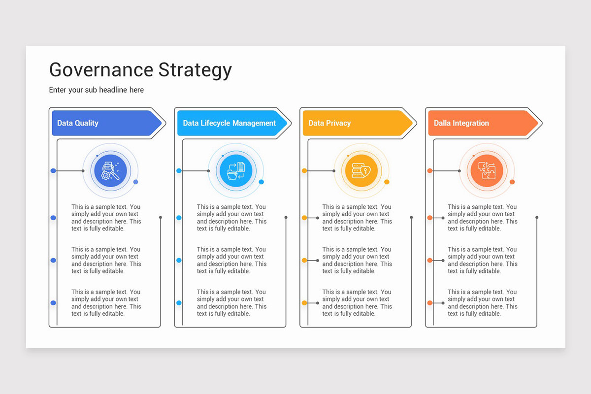 Slide Governance Issue Governance Strategy PowerPoint Presentation Template | Nulivo Market