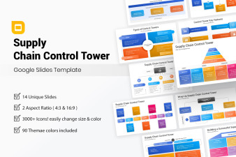 Supply Chain Control Tower Google Slides Template