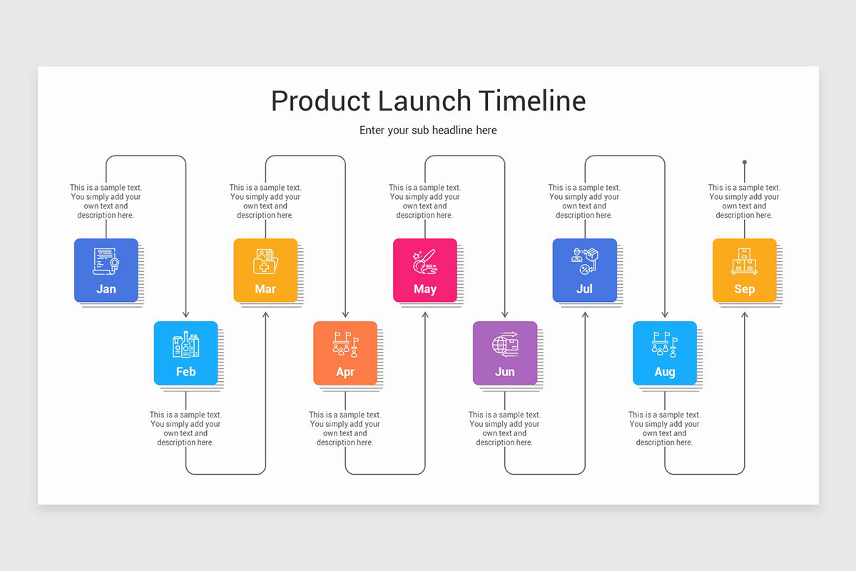 Launch Timeline Example Product Launch Timeline Keynote Template | Nulivo Market