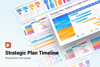 Strategic Plan Timeline PowerPoint Template