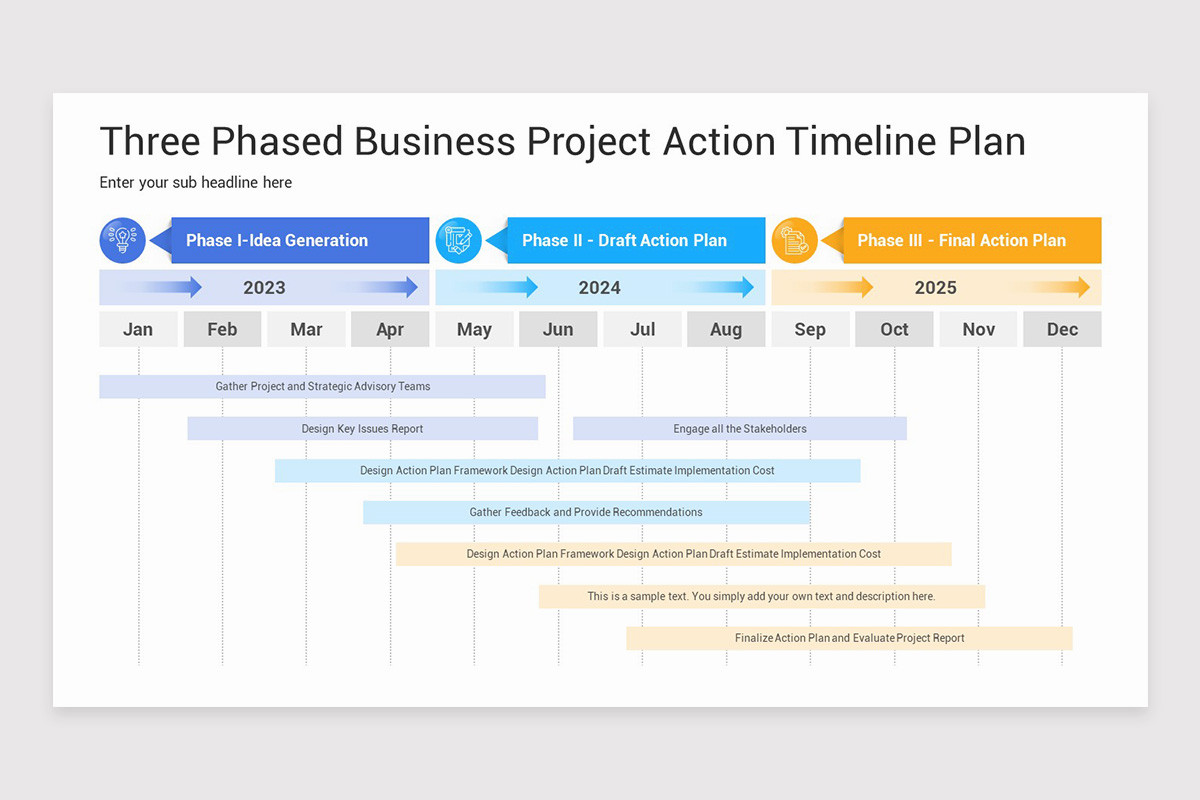 Action Timeline Models PowerPoint Template | Nulivo Market