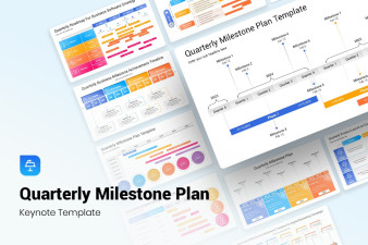 Quarterly Milestone Plan Keynote Template