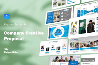 Company Creative Proposal Keynote Template