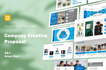 Company Creative Proposal Google Slides Template