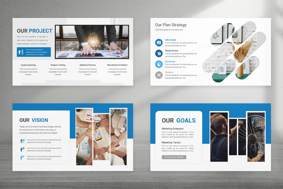 Corporate Business Google Slides Template