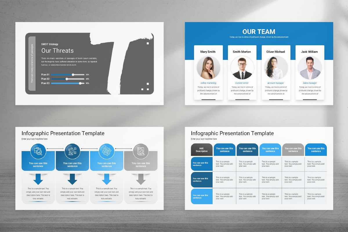 Corporate Business Google Slides Template