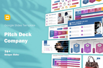 Pitch Deck Company Google Slides Template