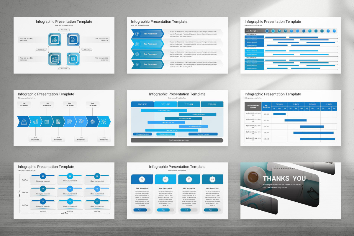 Corporate Annual Report Google Slides Template