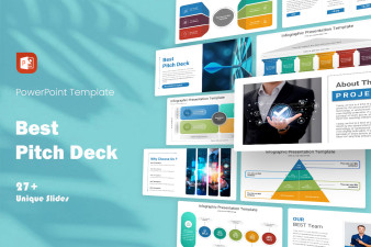 Best Pitch Deck PowerPoint Template