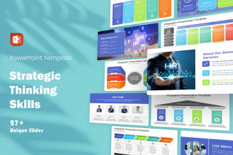 Strategic Thinking Skills PowerPoint Template