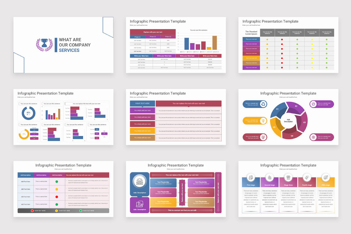 Slide Report Example Social Media Report Google Slides Template | Nulivo Market