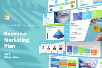Business Marketing Plan Google Slides Template
