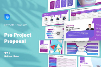 Pro Project Proposal Keynote Template