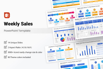 Weekly Sales PowerPoint Template