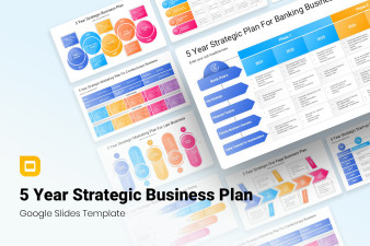 5 Year Strategic Business Plan Google Slides Template