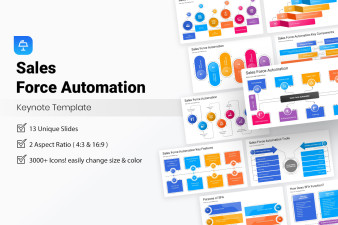 Sales Force Automation Keynote Template
