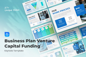 Business Plan Venture Capital Funding Keynote Template