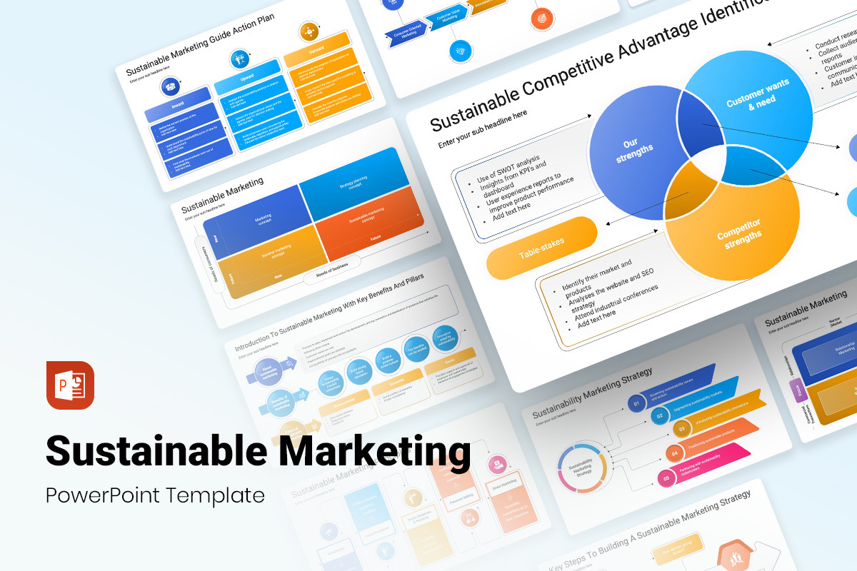 Sustainable Marketing PowerPoint Template | Nulivo Market