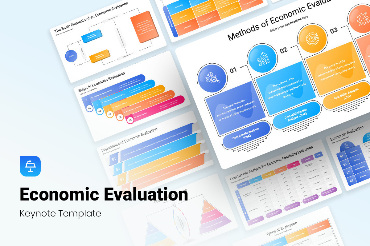Economic Evaluation Keynote Template | Nulivo Market