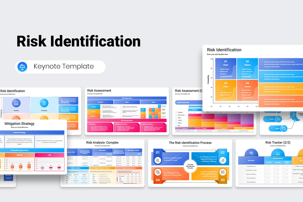 Risk Identification Keynote Template | Nulivo Market