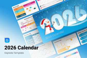 2026 Calendar Keynote Template