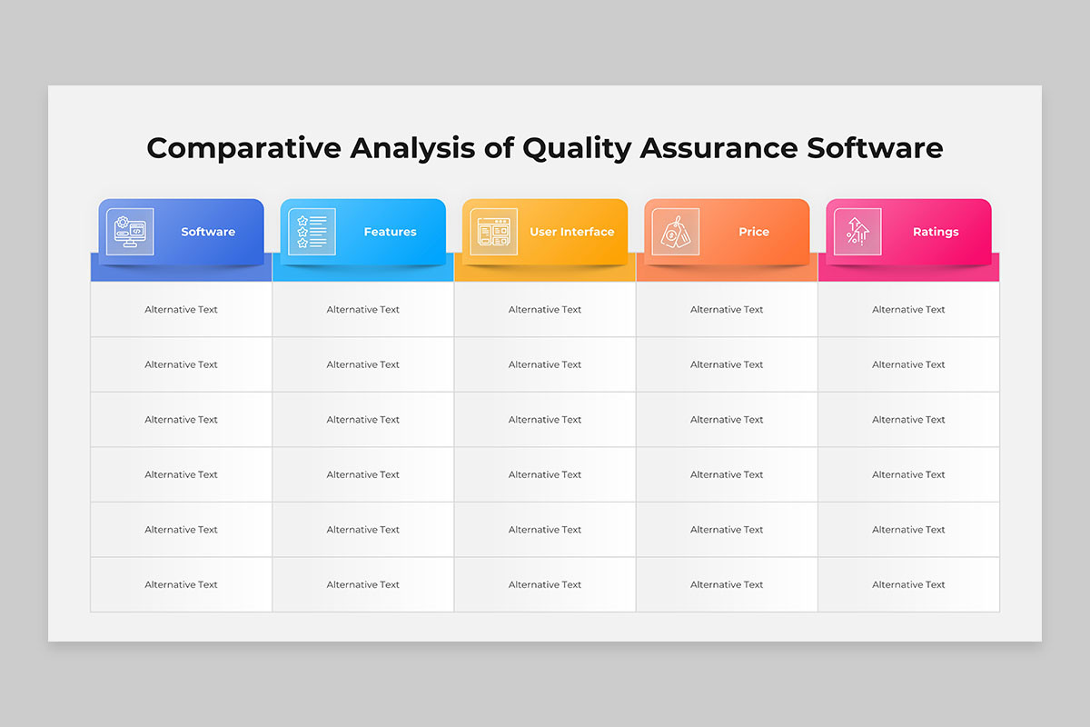 Software Quality Assurance PowerPoint Template | Nulivo Market