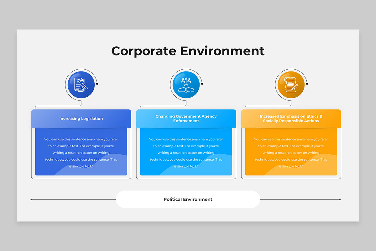 Corporate Environment Keynote Template