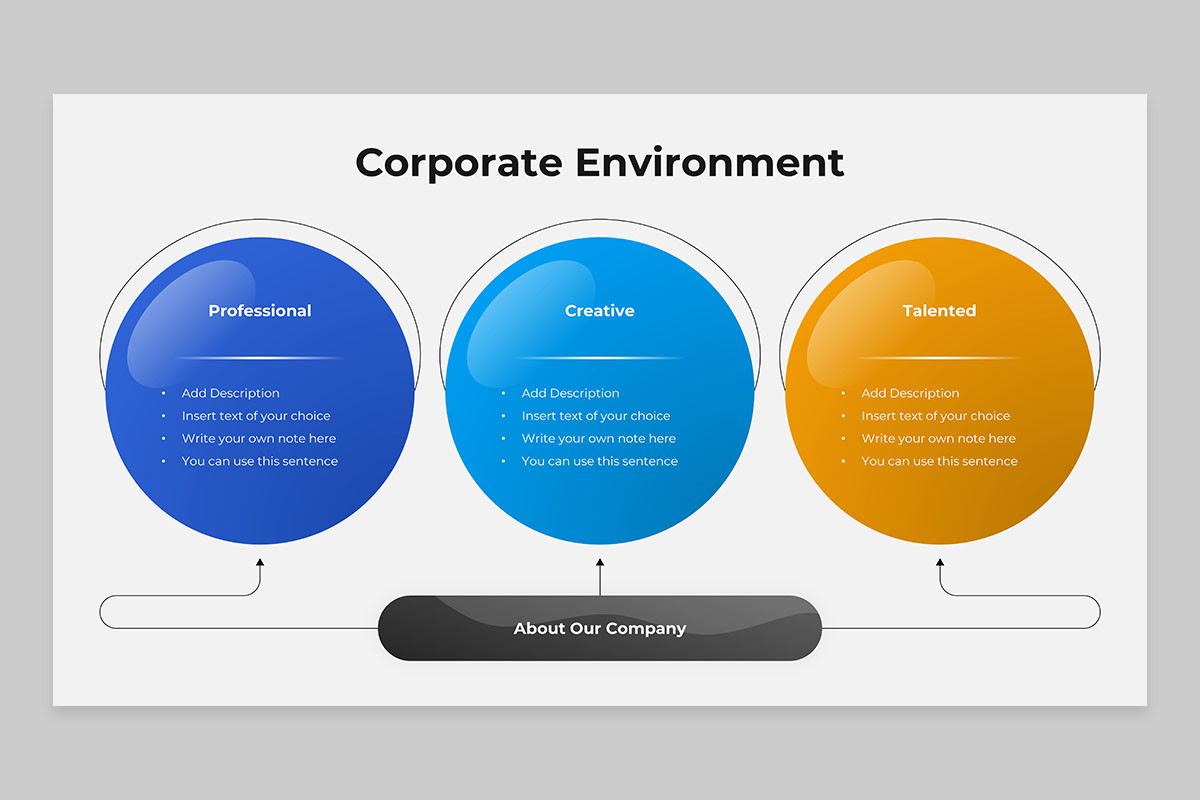 Corporate Environment Keynote Template