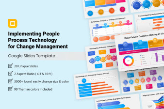 Implementing People Process Technology for Change Management Google Slides Template
