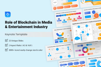 Role of Blockchain in Media and Entertainment Industry Keynote Template