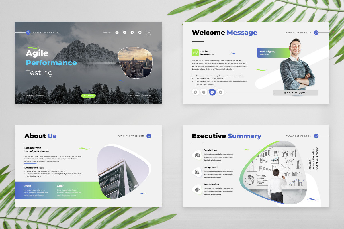 Free Powerpoint Templates For Performance Testing Agile Performance Testing PowerPoint Template | Nulivo Market