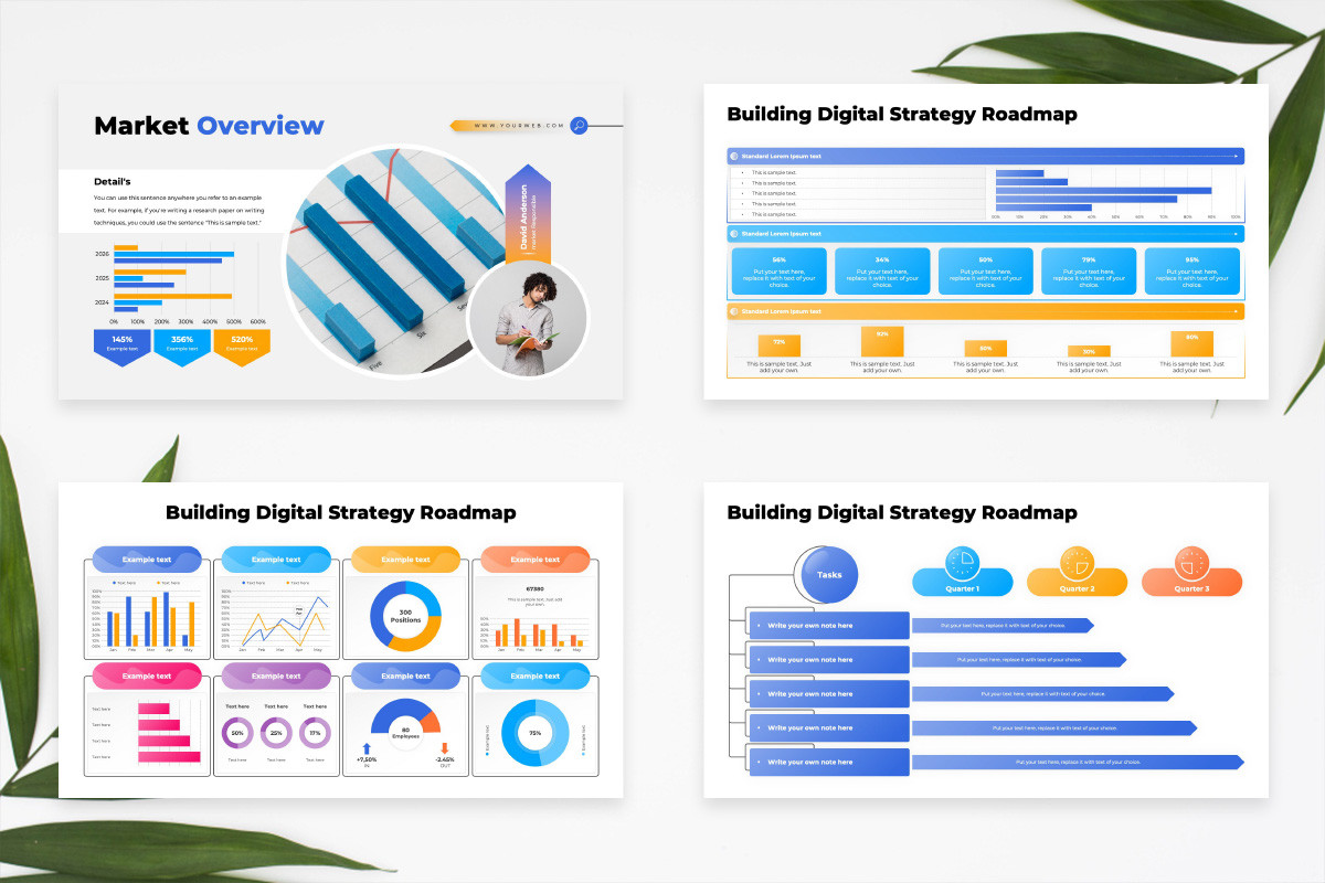 Digital Strategy Roadmap Examples Building Digital Strategy Roadmap Keynote Template | Nulivo Market