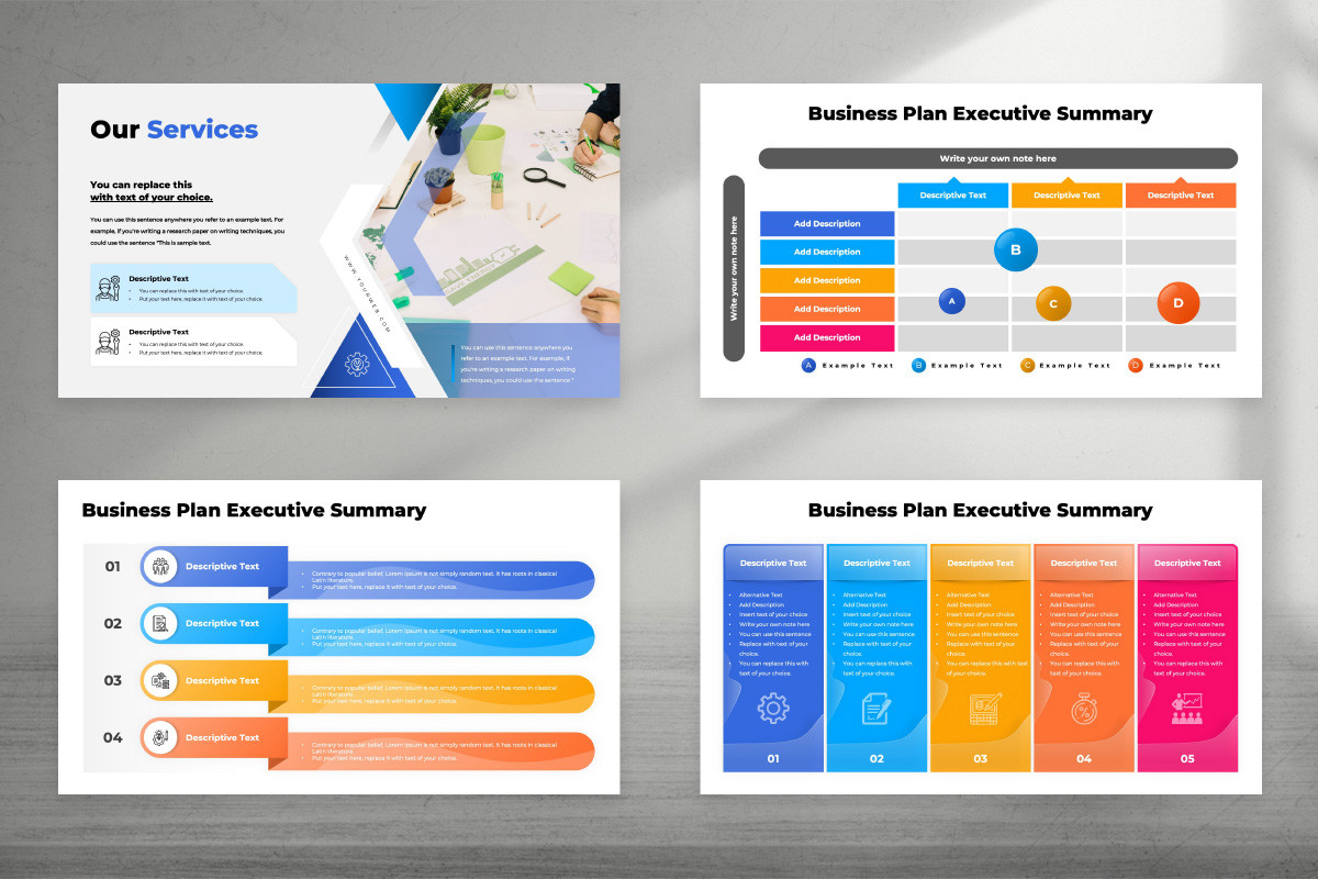Image 7 for Executive Summary Of A Business Plan Template
